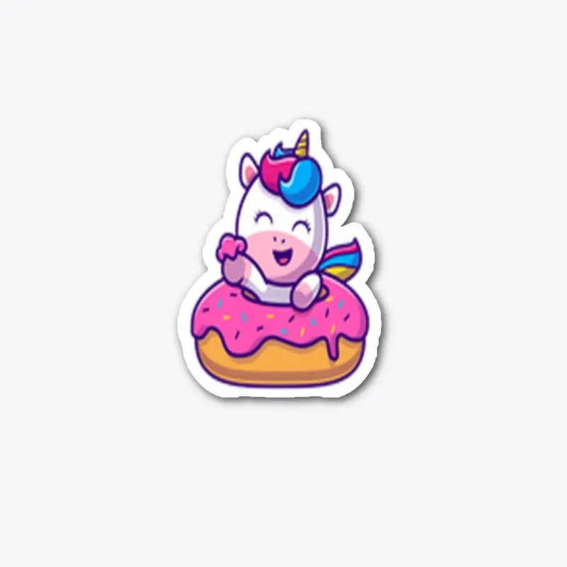 unicorn donut